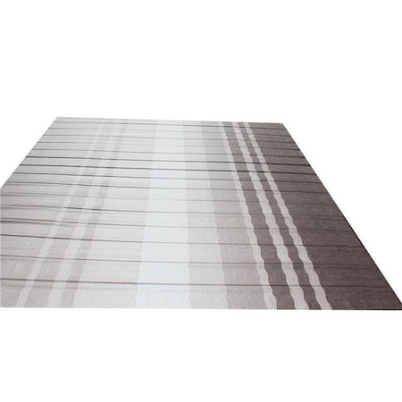 Aleko RVFAB20x8BRSTR34-UNB 20 X 8 Ft. Vinyl RV Fabric Replacement For Retractable Awning; Brown Stripes